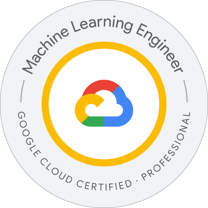 Google Cloud Professional Machine Learning Engineer Badge